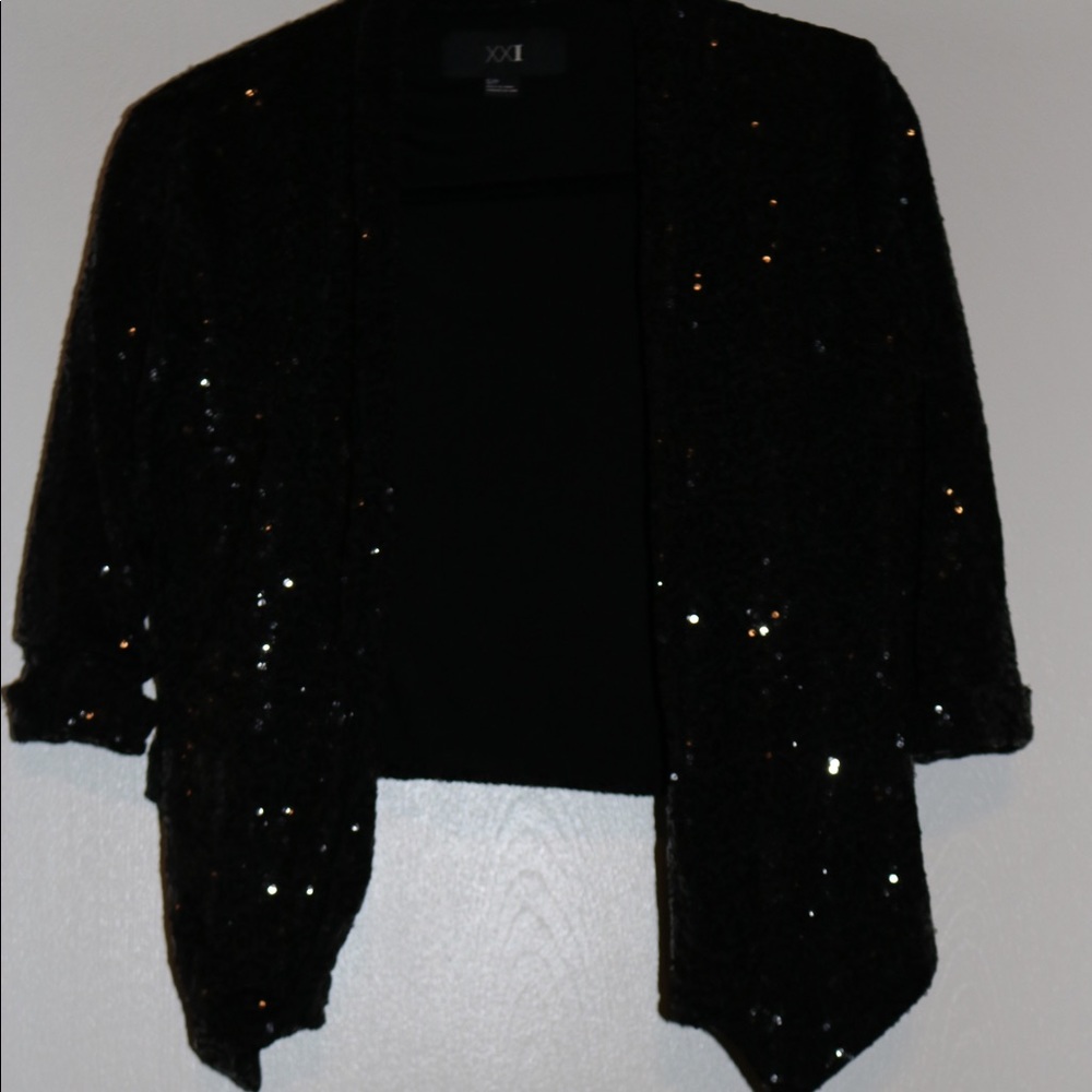Forever 21 sequins blazer